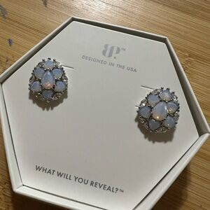 Elegant Moonstone Teardrop Earrings